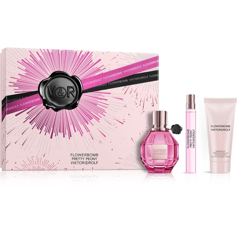 Viktor & Rolf Flowerbomb Pretty Peony gift set for women