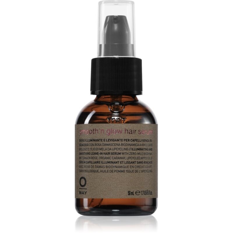 Oway Smooth'n glow Hair Serum smoothing serum for shiny and soft hair 50 ml