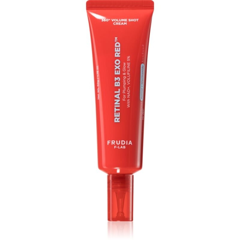 Frudia Retinal B3 Exo Red 360º Volume Shot Cream revitalising and brightening cream for increased skin elasticity 50 g