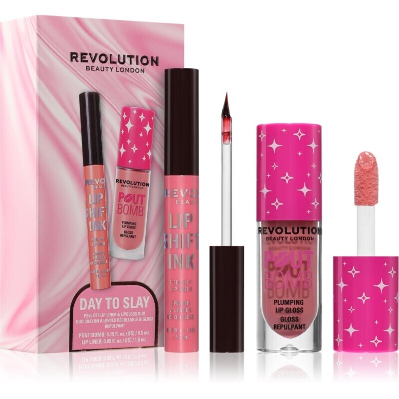 Revolution Day to Slay Duo gift set for lips for women 1 pc