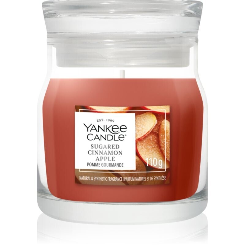 Yankee Candle Sugared Cinnamon Apple scented candle Signature 110 g
