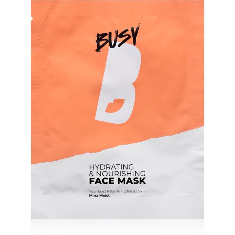 BusyB Hydrating & Nourishing Face Mask moisturising and nourishing mask for the face 1 pc