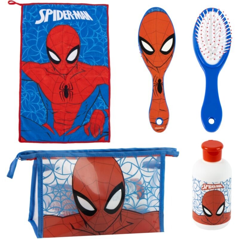 Marvel Spiderman Toilet Bag gift set for children