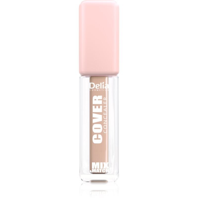 Delia Cosmetics Mix&Match Cover Concealer liquid coverage concealer shade 02 Light Beige 6 ml