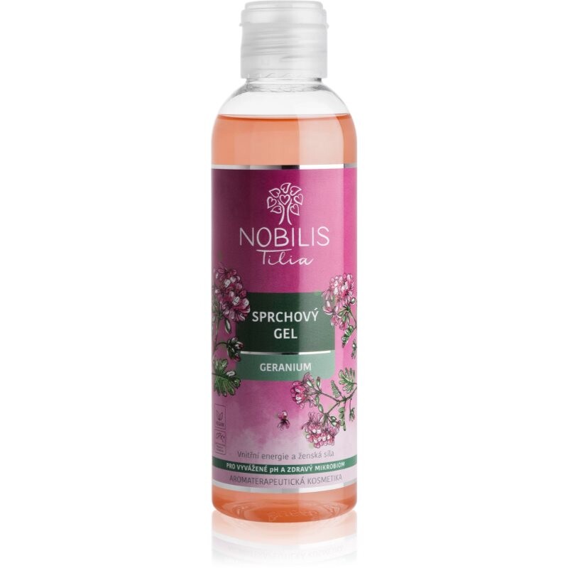 Nobilis Tilia Shower Gel shower gel fragrance Geranium 200 ml