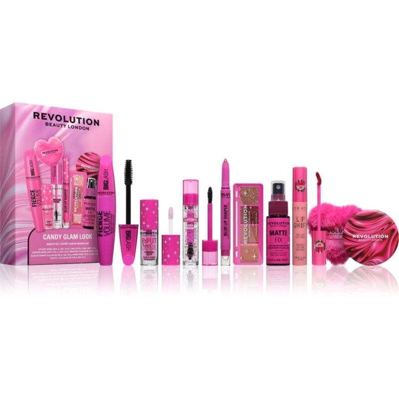 Revolution Candy Glam Look gift set for women 1 pc