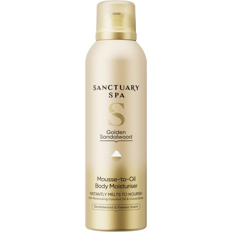 Sanctuary Spa Golden Sandalwood oil cream with nourishing and moisturising effect 200 ml