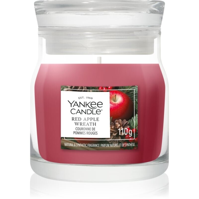 Yankee Candle Red Apple Wreath scented candle Signature 110 g