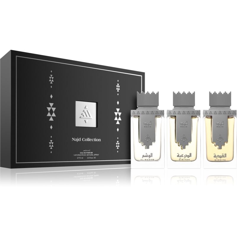 Arabian Oud Najd Collection gift set unisex 3x75 ml