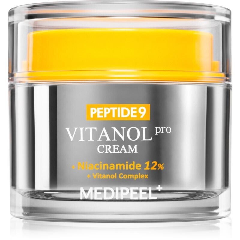 MEDIPEEL+ Peptide 9 Vitanol Cream Pro colour correcting cream with anti-ageing effect 50 g