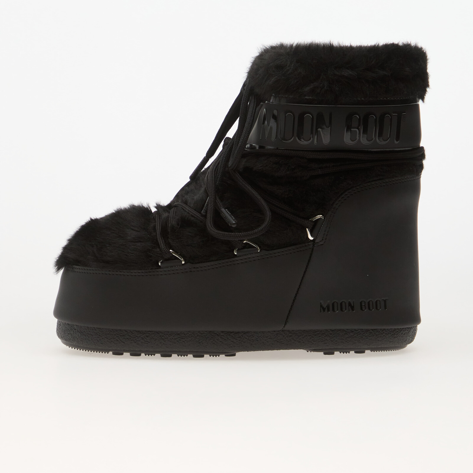 Shoes Moon Boot Icon Low Faux Fur Black 39-41