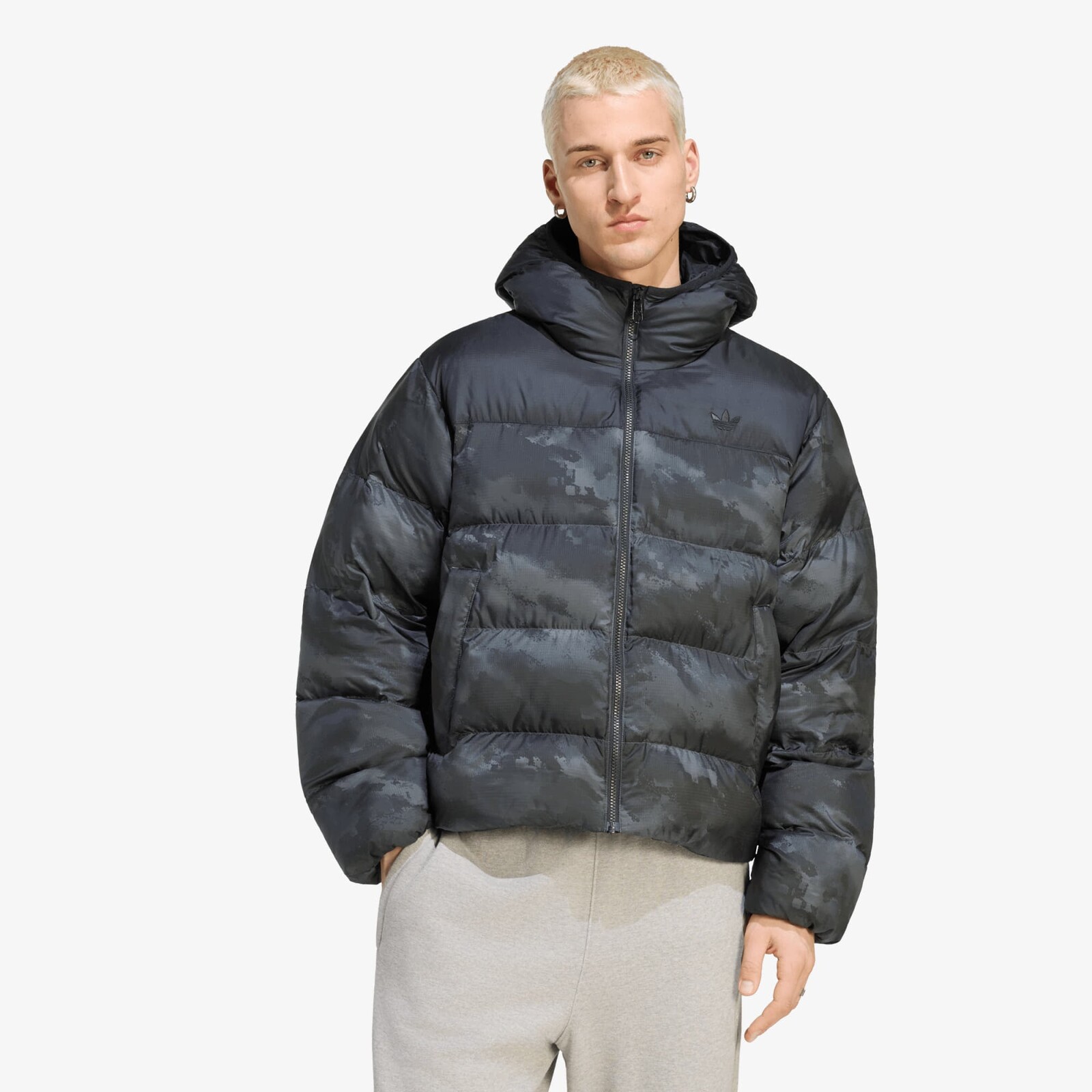 Jacket adidas Camo Regen Jacket Black XL