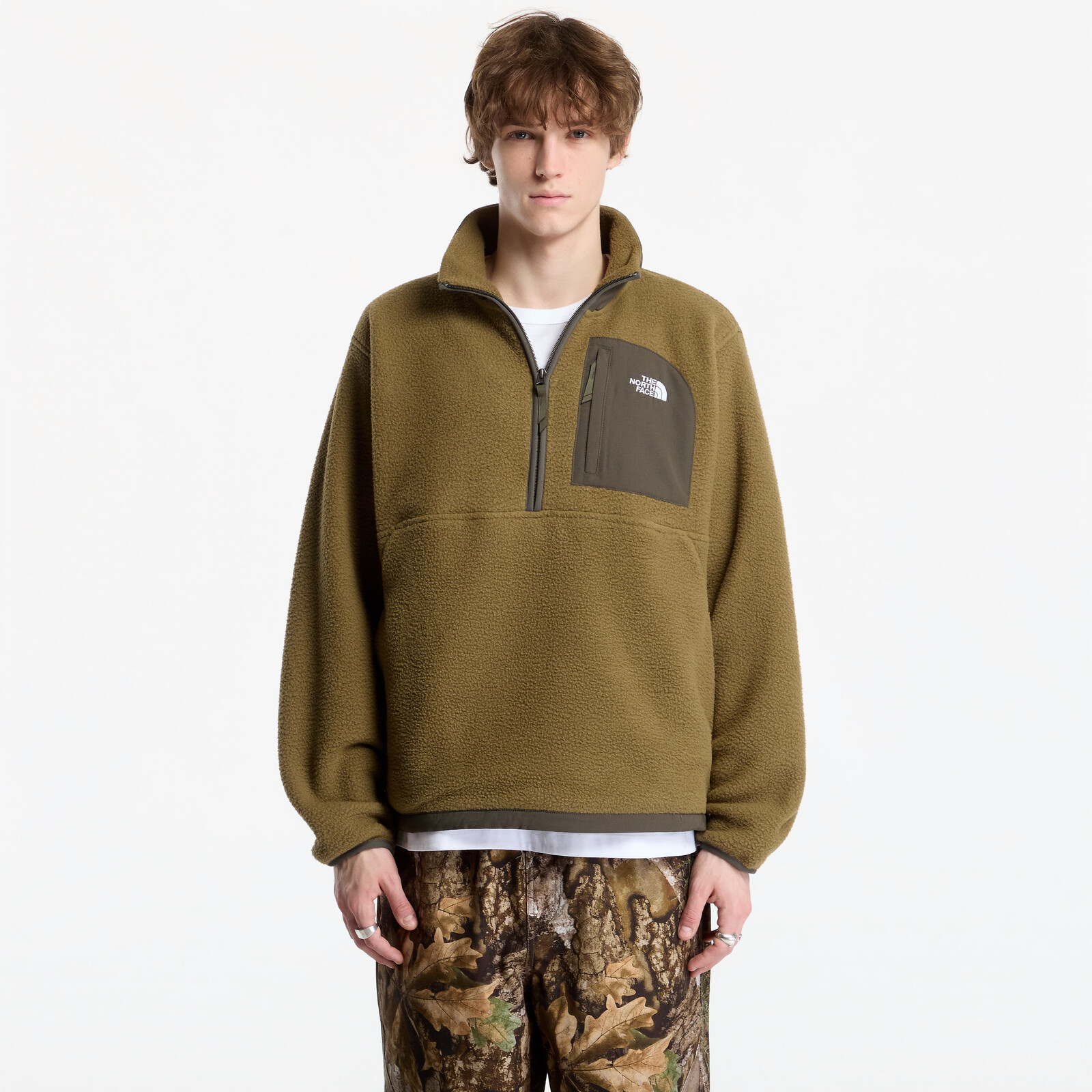 Sweatshirt The North Face Yumiori Off Peak 1/2 Caraway Seed XL