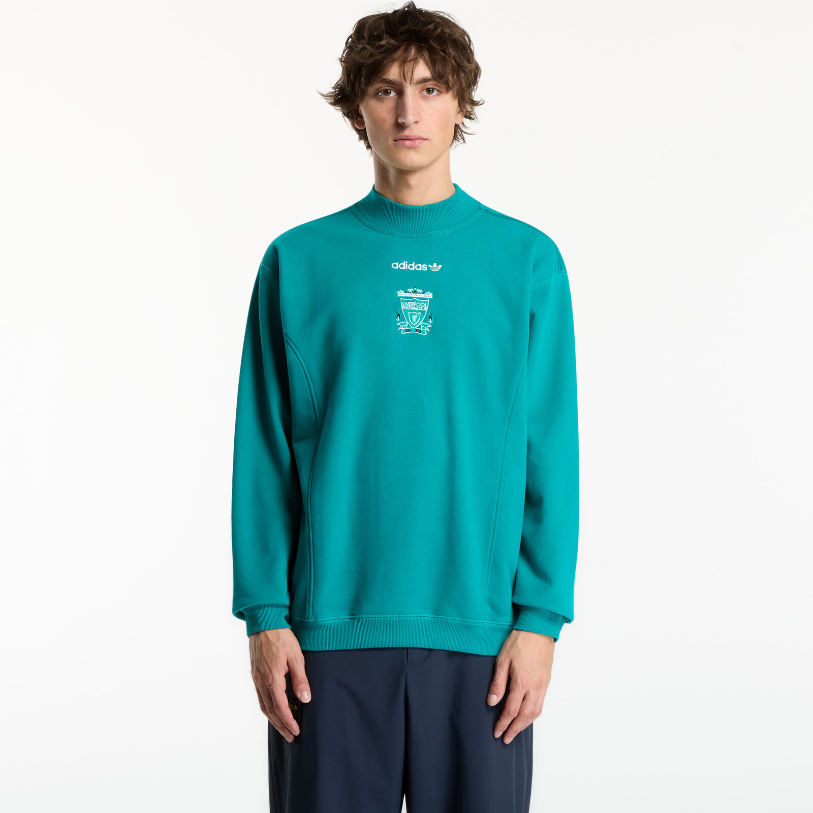 Sweatshirt adidas Liverpool FC EQT Sweatshirt Equipment Green M