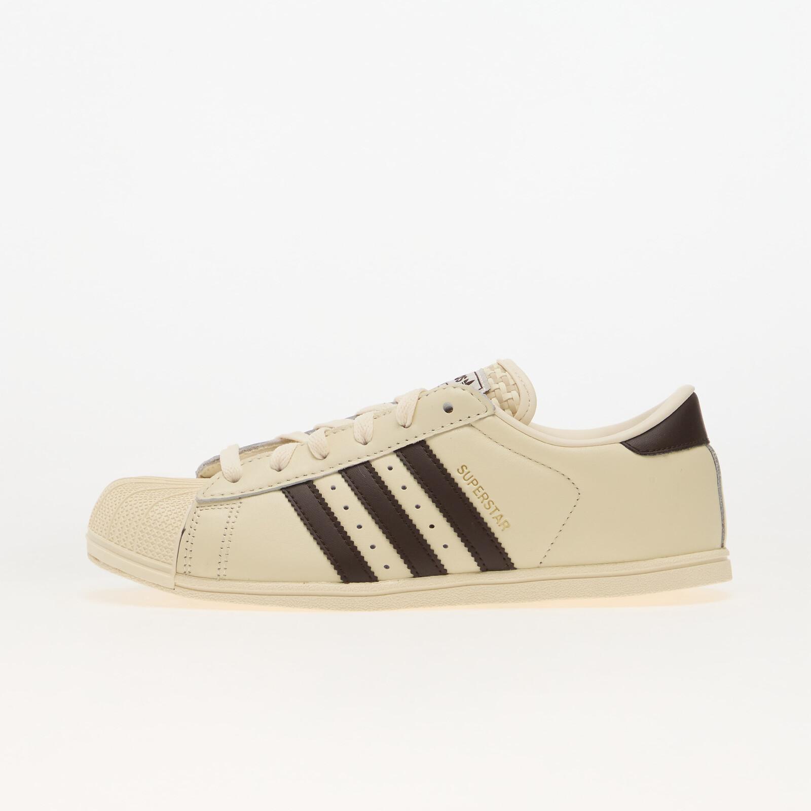 Sneakers adidas Superstar Lo Pro Cream White/ Aurora Coffee/ Gold Metallic UK 6