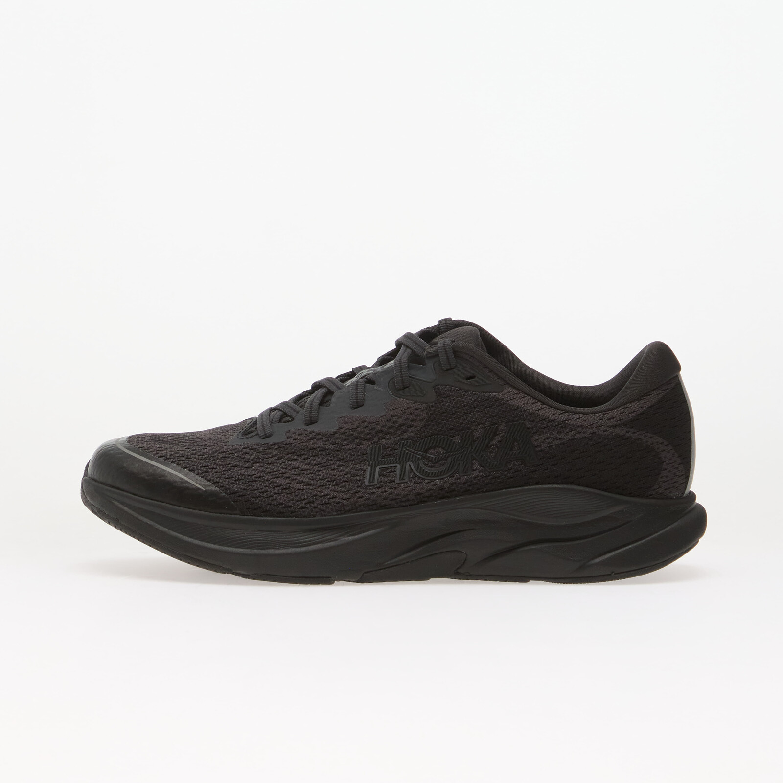 Hoka® Y Rincon 4 Big Kids Black/ Black 6.5