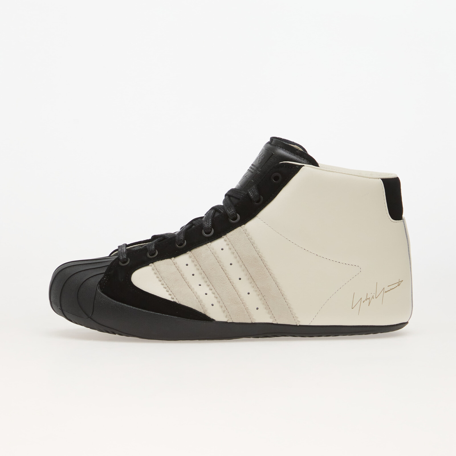 Sneakers Y-3 Pro Model 3G Off White/ Alumina/ Black UK 6.5