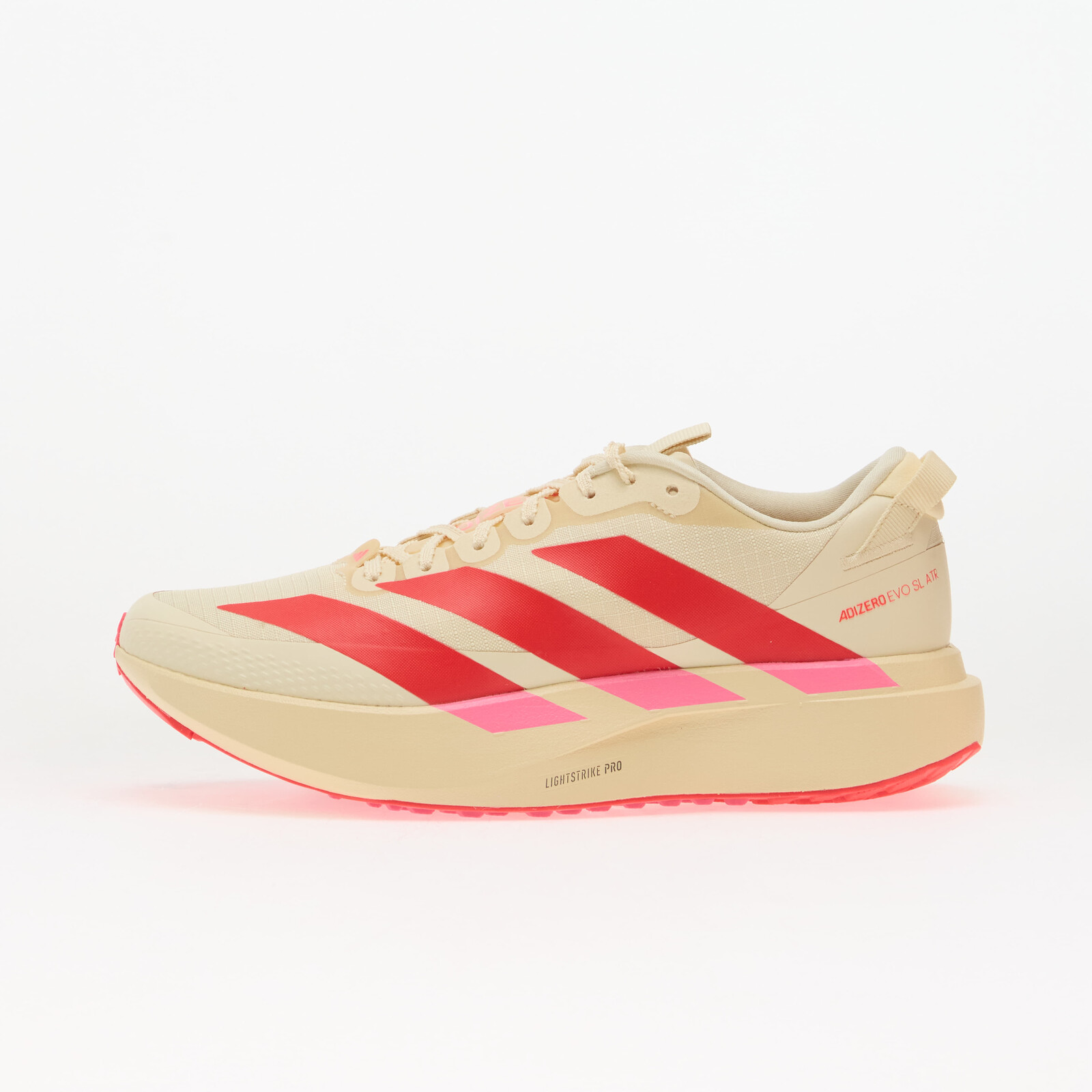 Sneakers adidas Adizero EVO SL ATR Warm Vanilla/ Lucid Red/ Lucid Pink UK 4.5