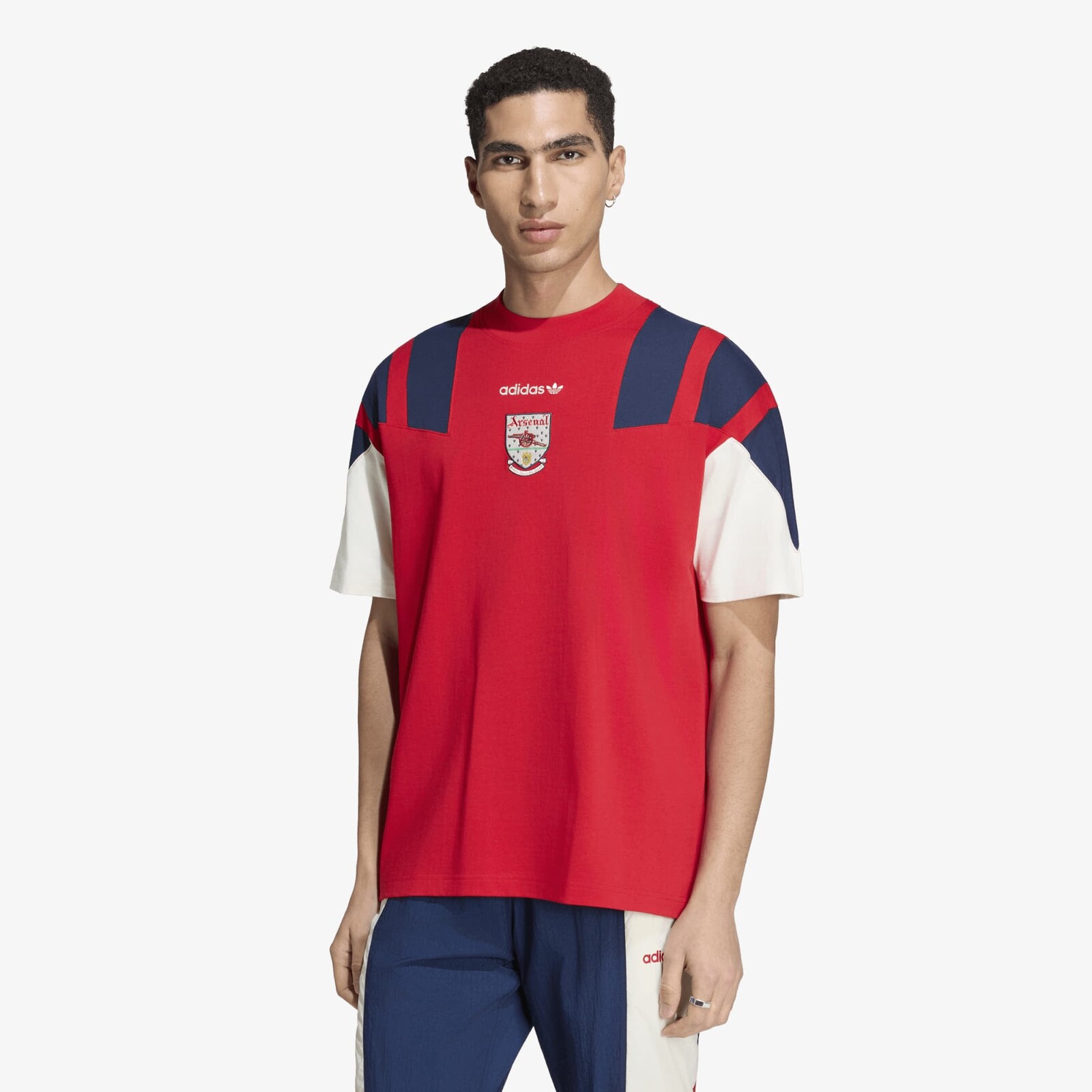 T-shirt adidas Arsenal FC EQT T-Shirt Better Scarlet/ Off White L