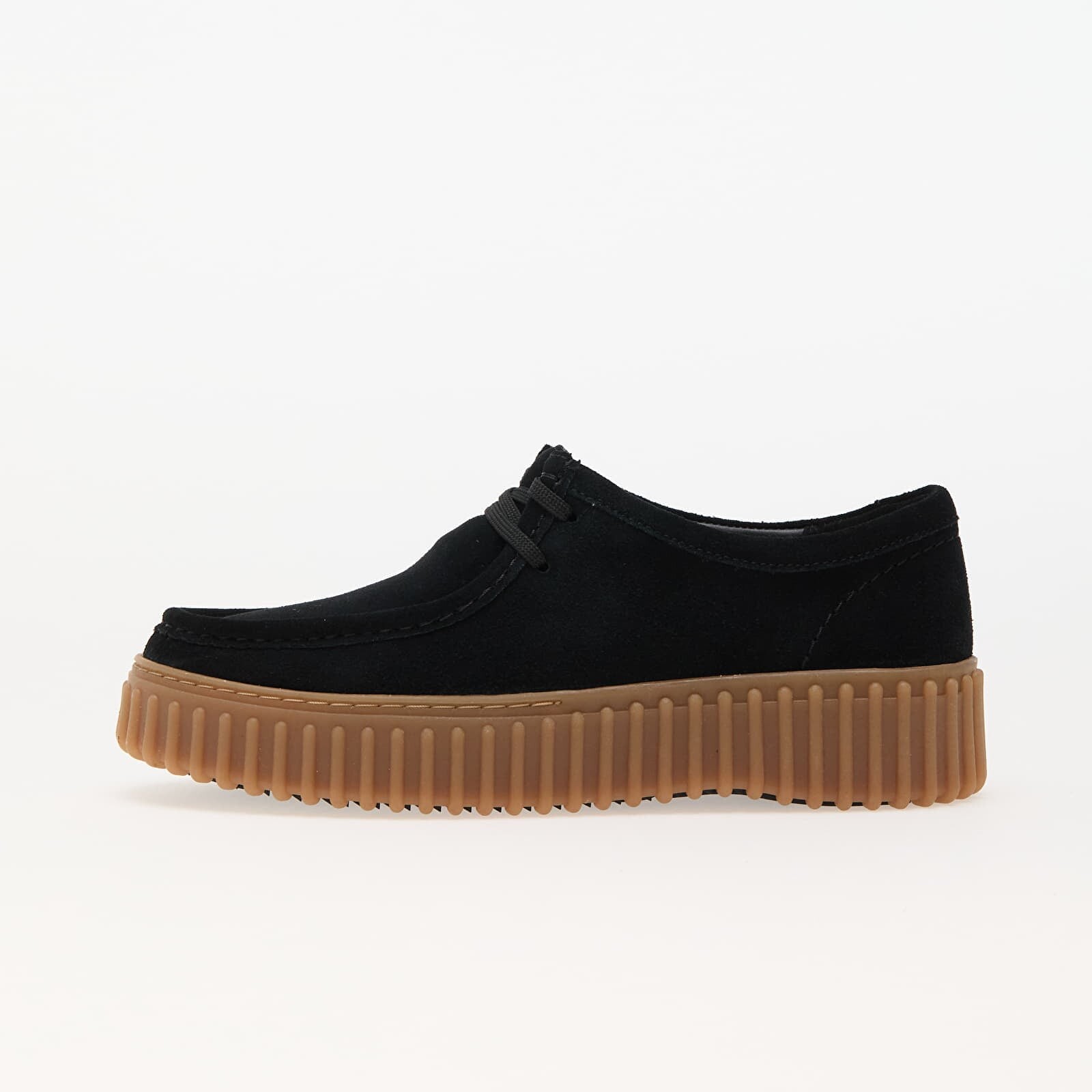 Sneakers Clarks Torhill Bee Black Suede UK 7
