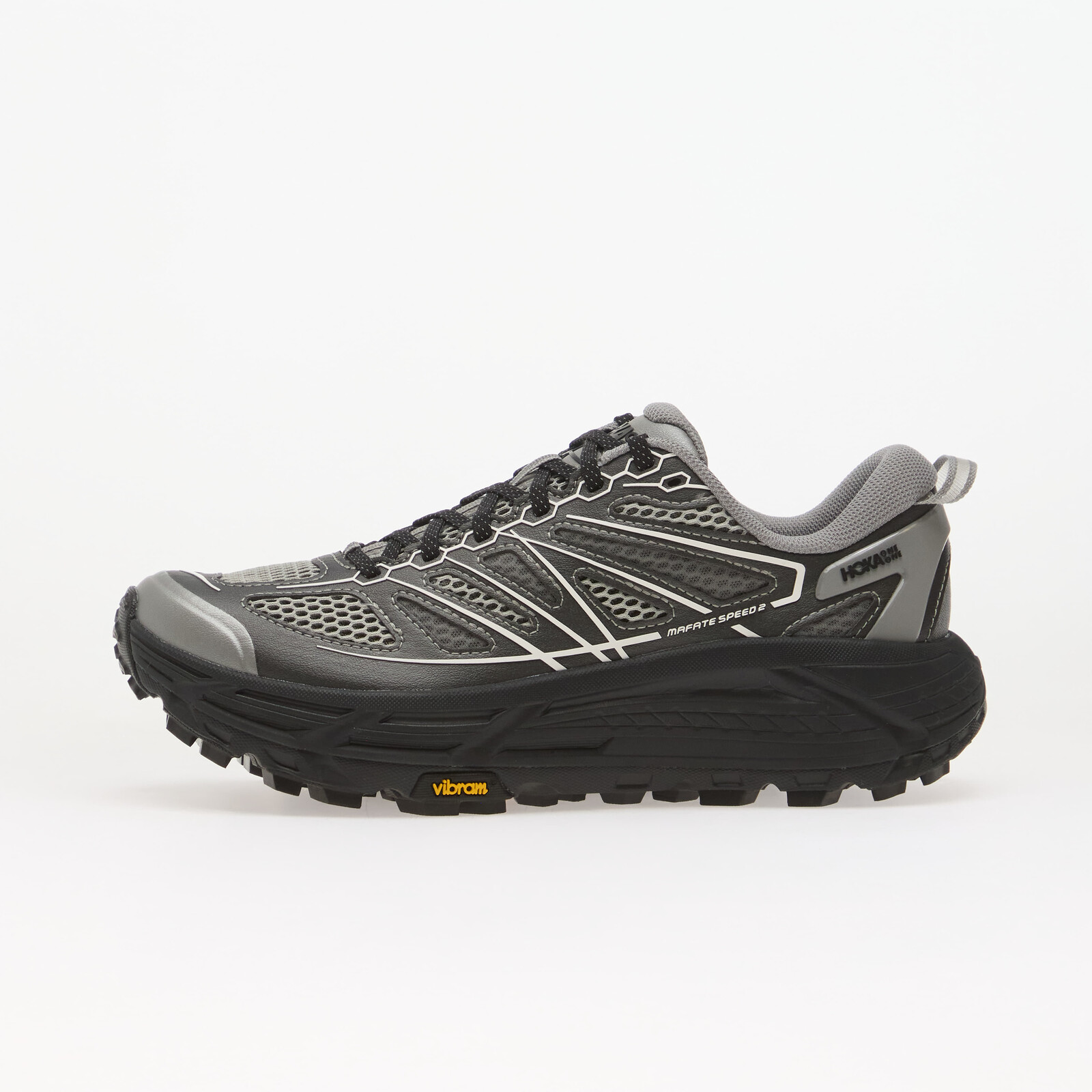 Sneakers Hoka® U Mafate Speed 2 Ts Galactic Grey/ Black UK 8.5
