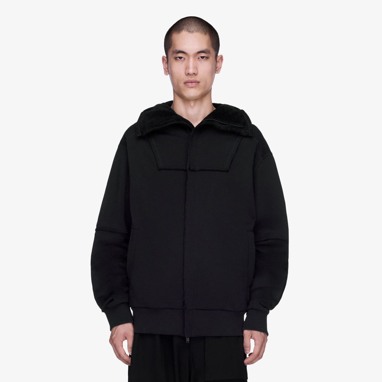 Sweatshirt Y-3 Frech Terry Ninja Hoodie Black L