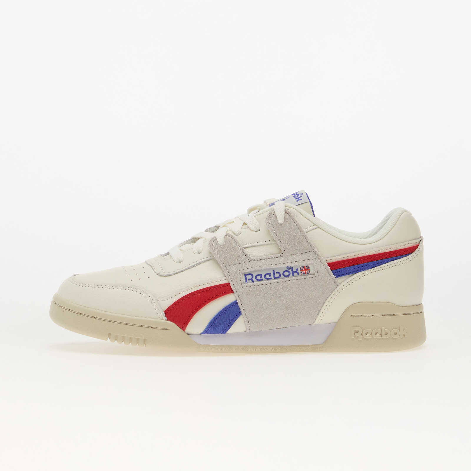 Sneakers Reebok Workout Plus Chalk/ Breakout Blue/ Vector Red UK 7.5