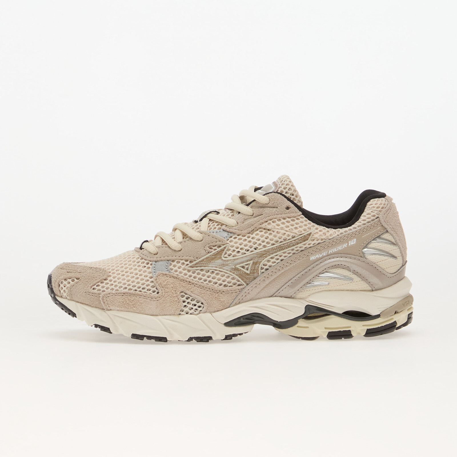 Sneakers Mizuno Wave Rider 10 Suede Summer Sand/ Simply Taupe/ Summer Sand UK 8.5