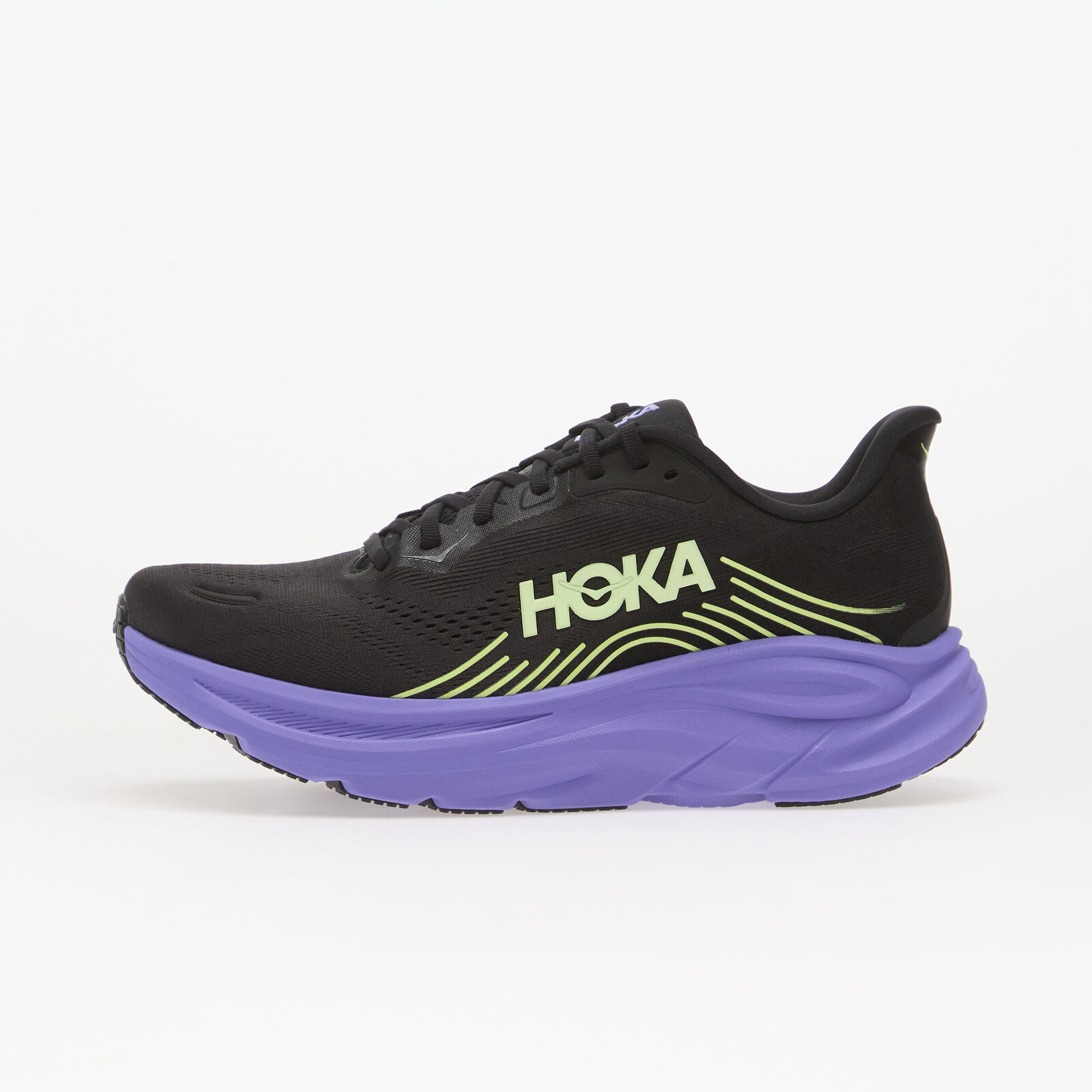 Sneakers Hoka® M Clifton 11 Black/ Neon Yuzu UK 7.5