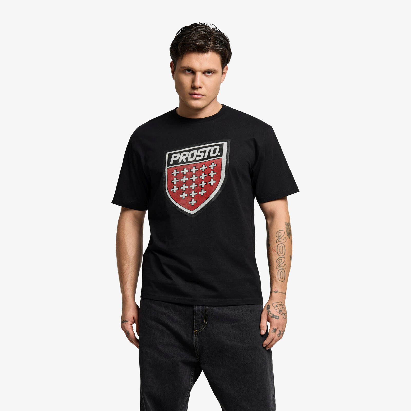 T-shirt Prosto T-shirt Infine Black XL