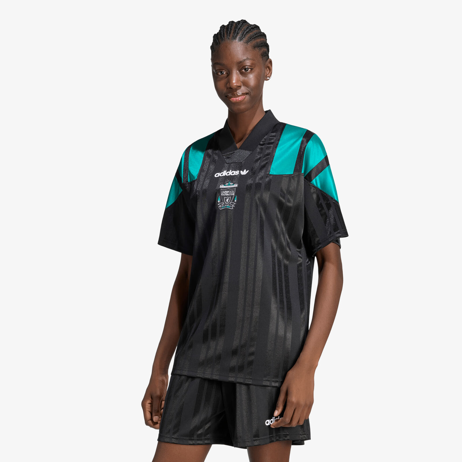 adidas Liverpool FC EQT Jersey UNISEX Black/ Equipment Green XL