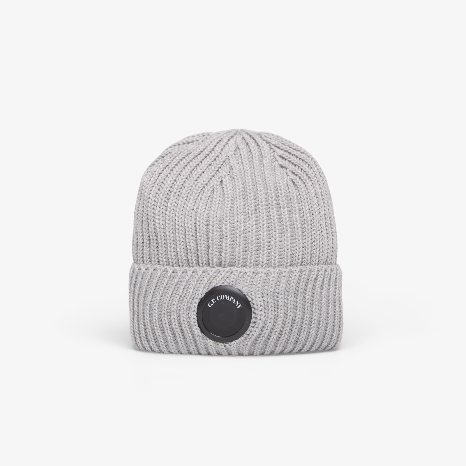 C.P. Company Knit Cap Moon Melange Grey Universal