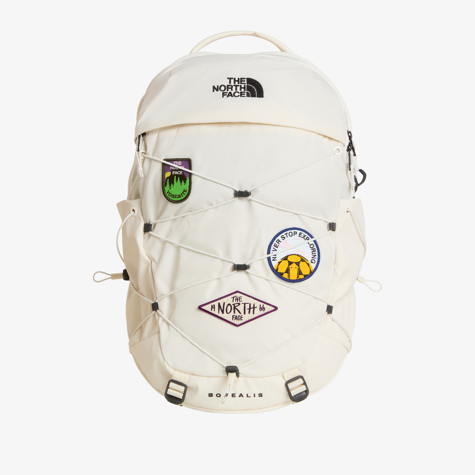 The North Face Borealis Patch Backpack White Dune Universal