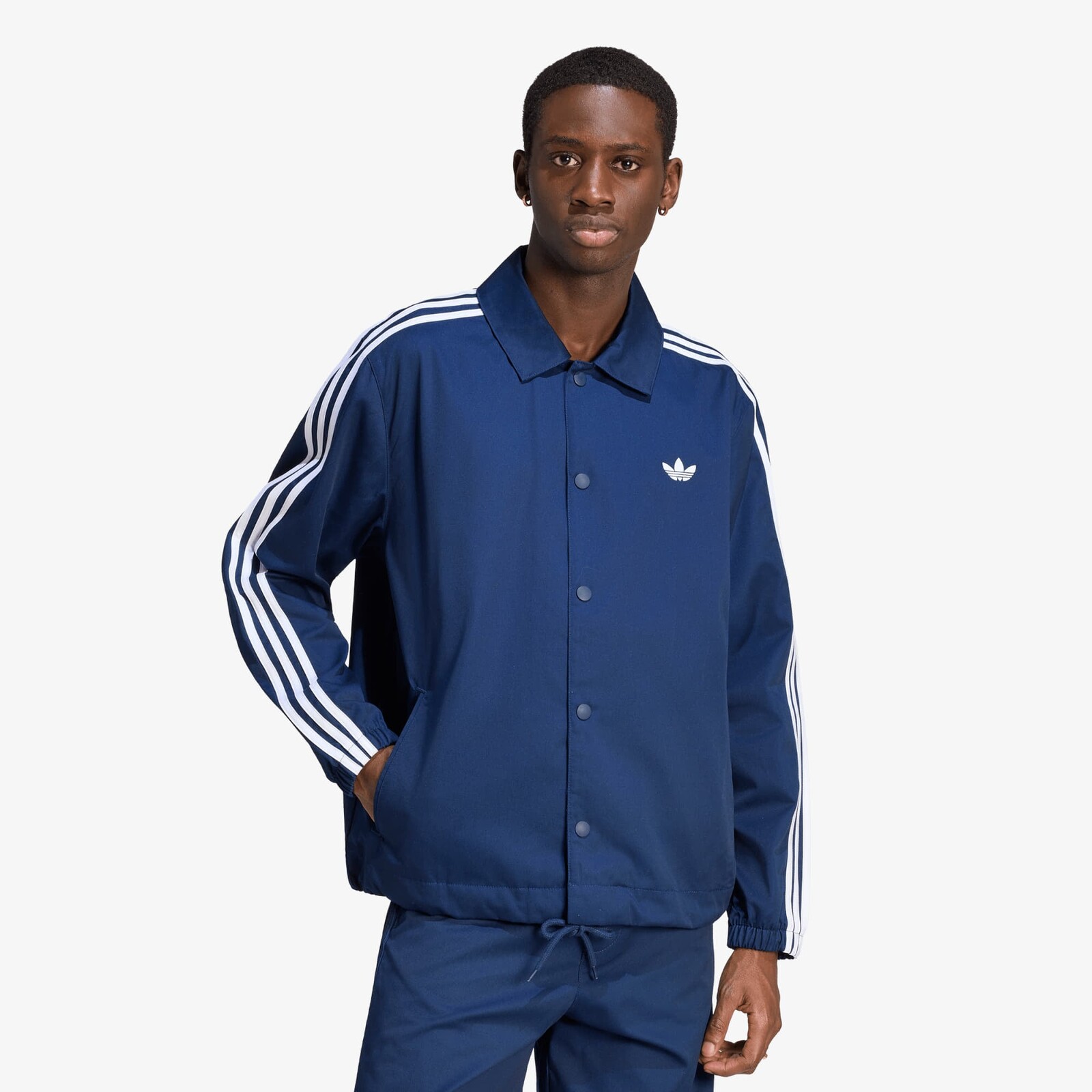 Jacket adidas 3 Stripes Coaches Jacket Night Indigo M