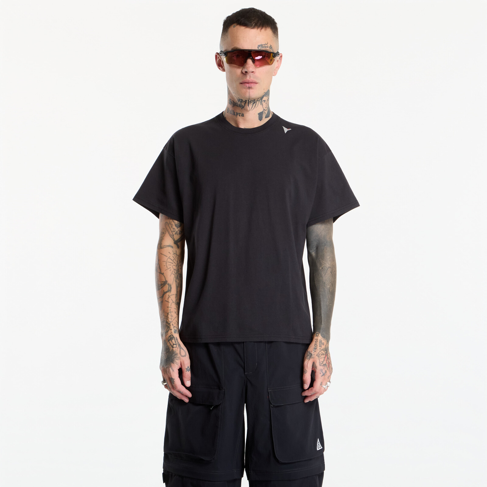T-shirt ROA Logo T-Shirt UNISEX Washed Black L