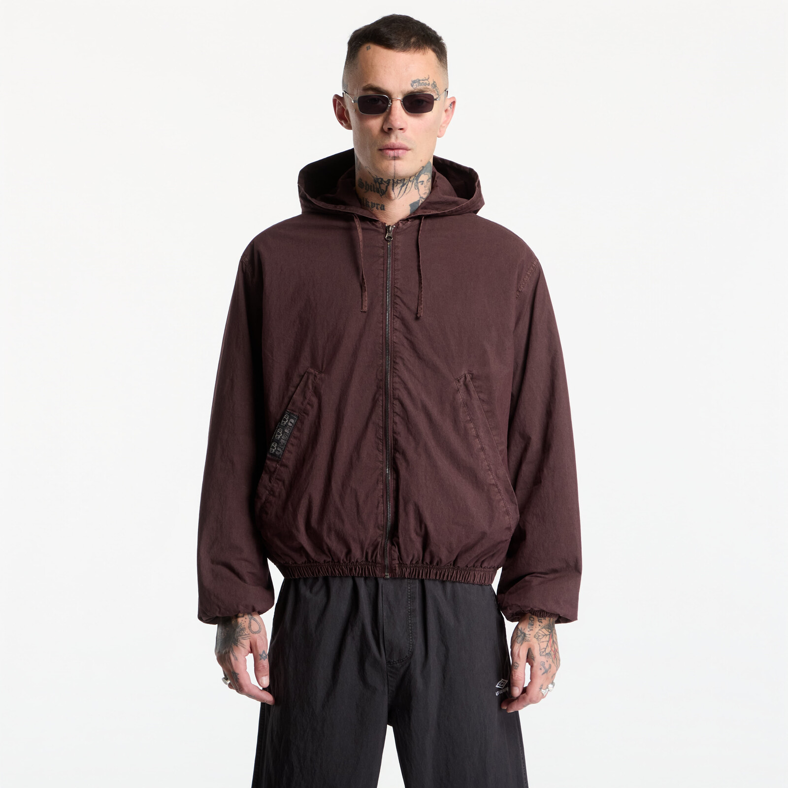 Parka Umbro Sunday Masked Jacket Plum Grey L