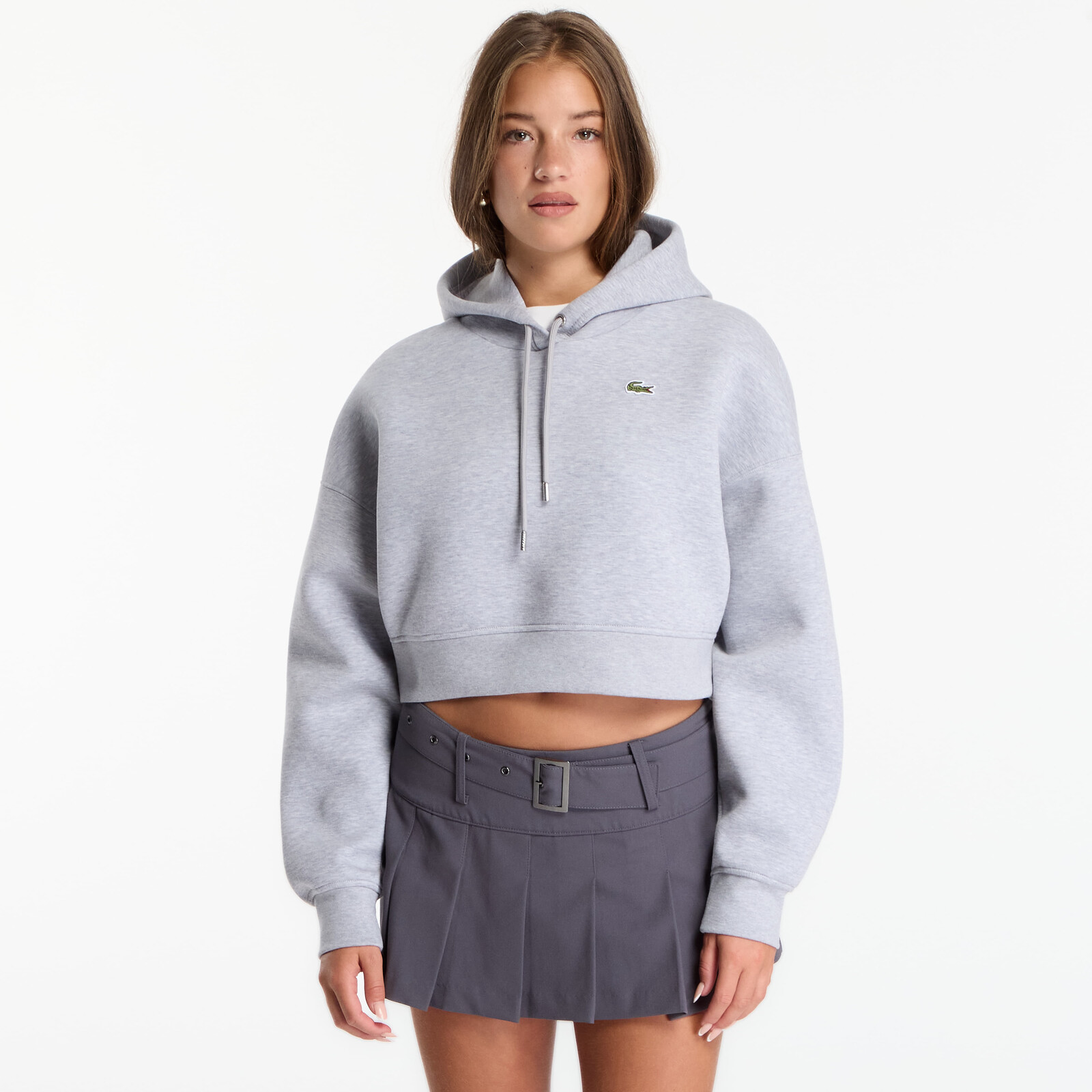 Sweatshirt Lacoste Zipped Hoodies Silver Chine 38