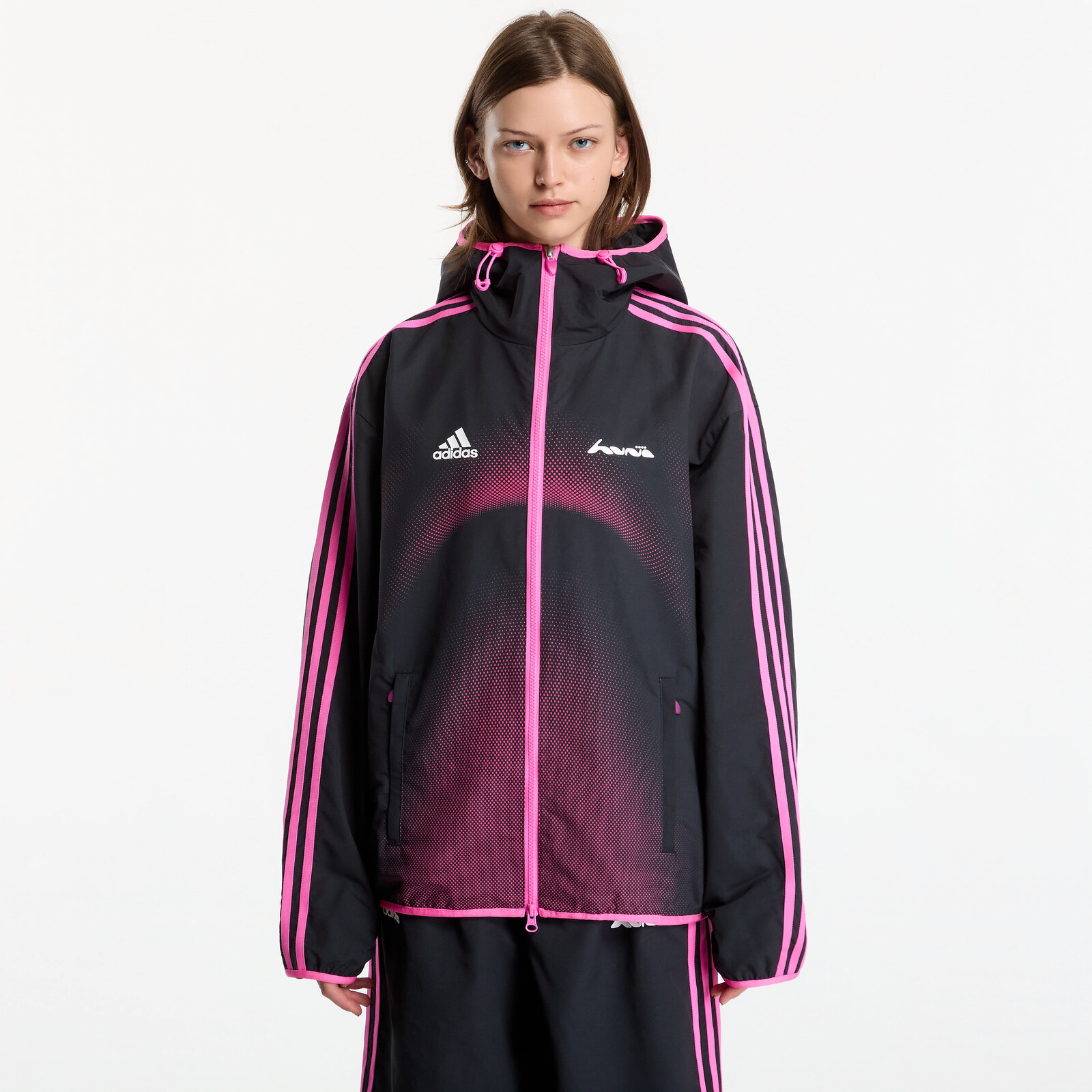 Jacket adidas Huni Track Top UNISEX Black M