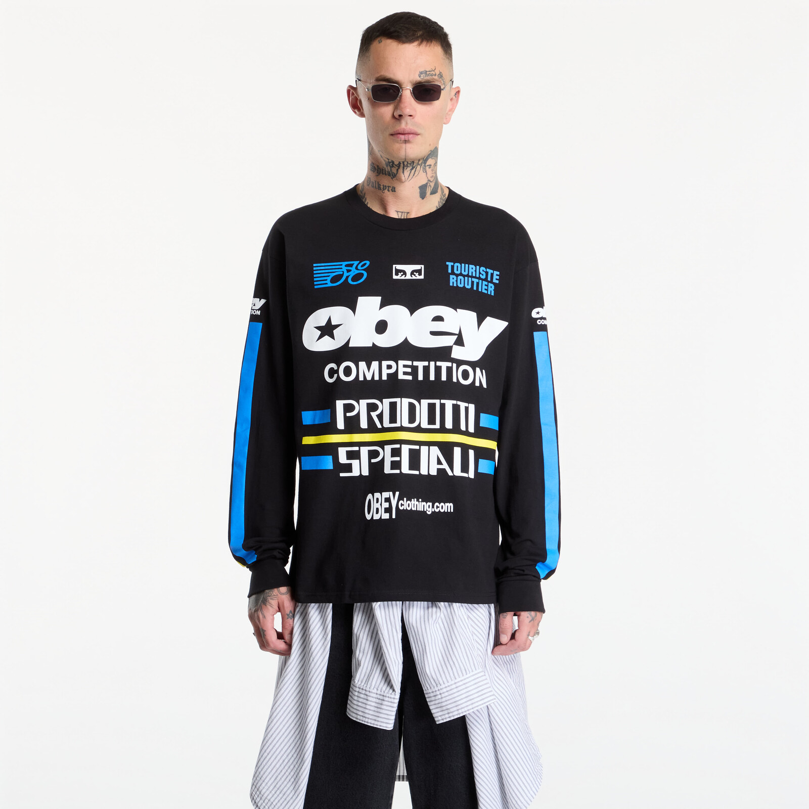 T-shirt Obey Competition Black L