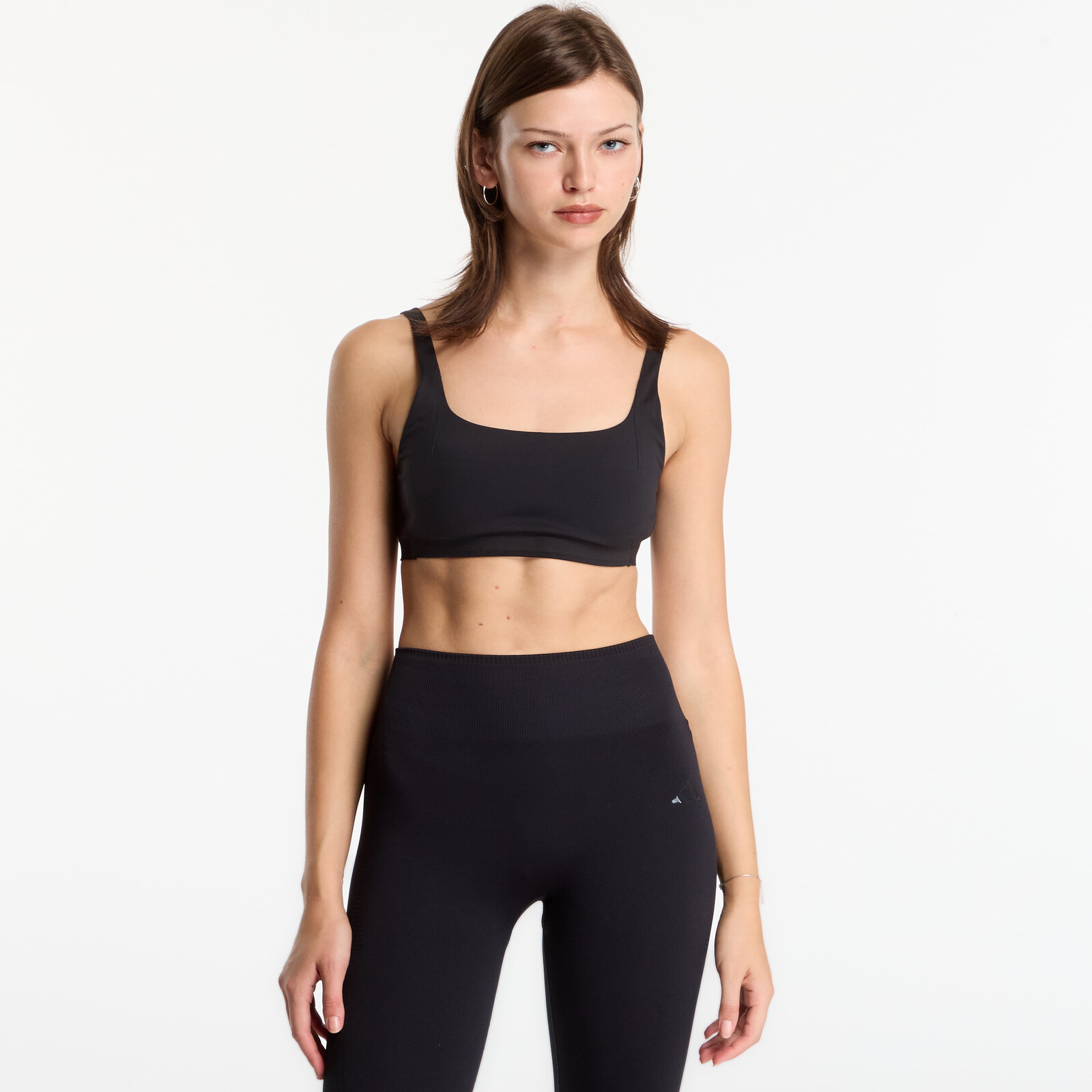 adidas x entire studios Optime Training Low Support Bra Black XL