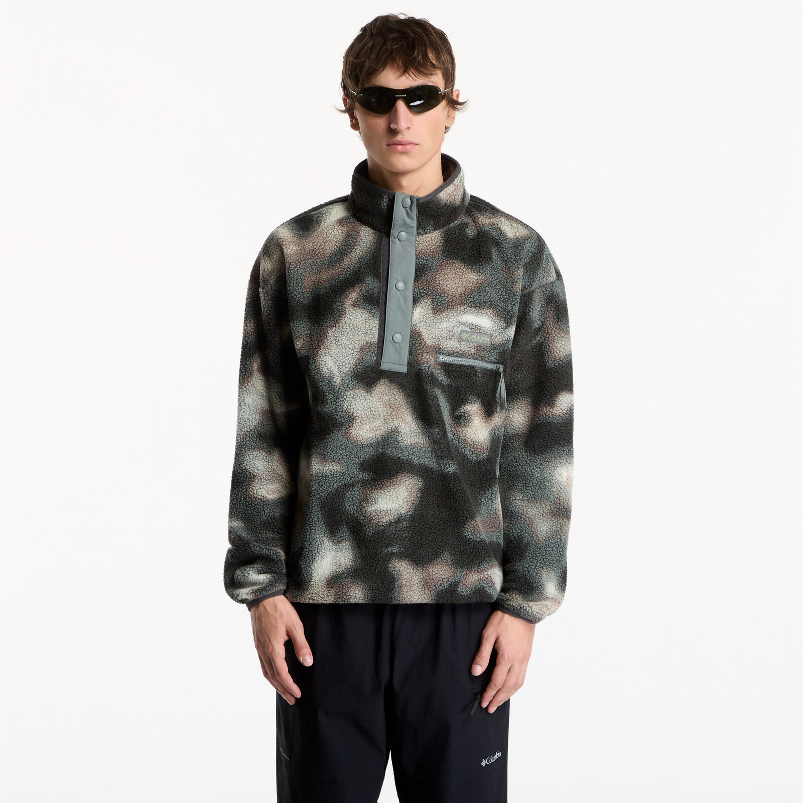 Sweatshirt Columbia Helvetia™ II Printed Half Snap Fleece Sedona Sage Dyeflow L