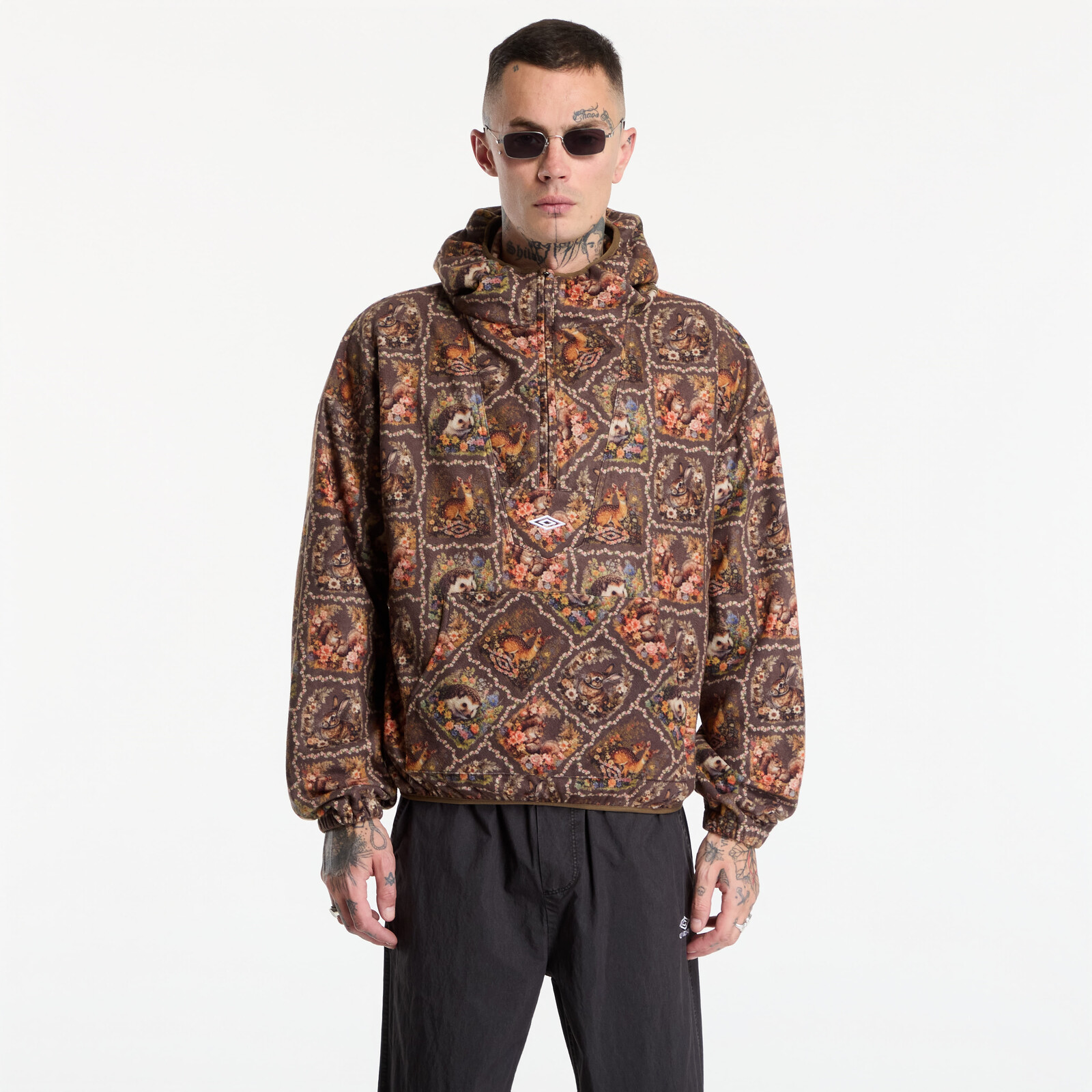 Sweatshirt Umbro Cub Fleece Anorak Light Brown L