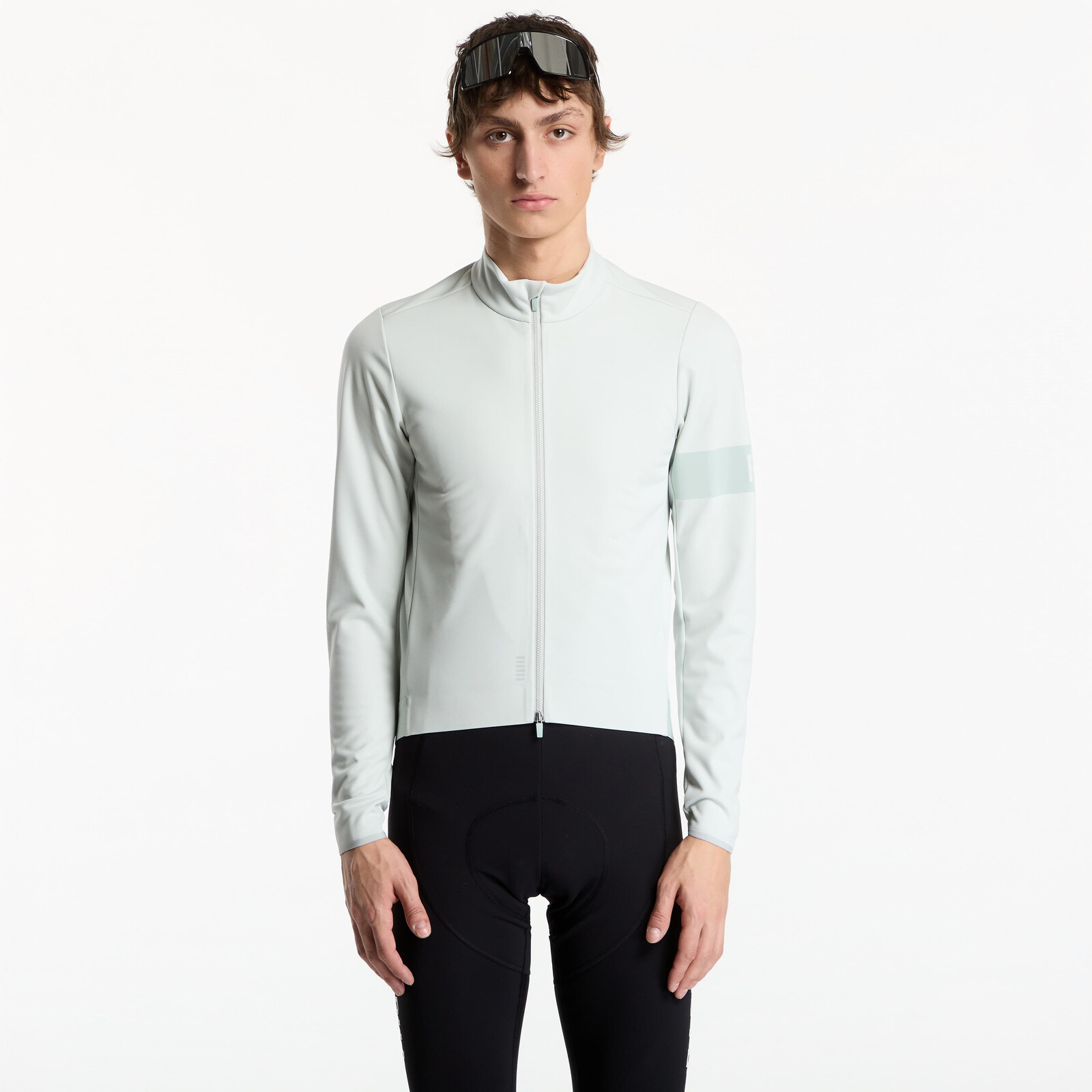 Sweatshirt Rapha Men's Pro Team Thermal Jacket Grey/ Grey XL