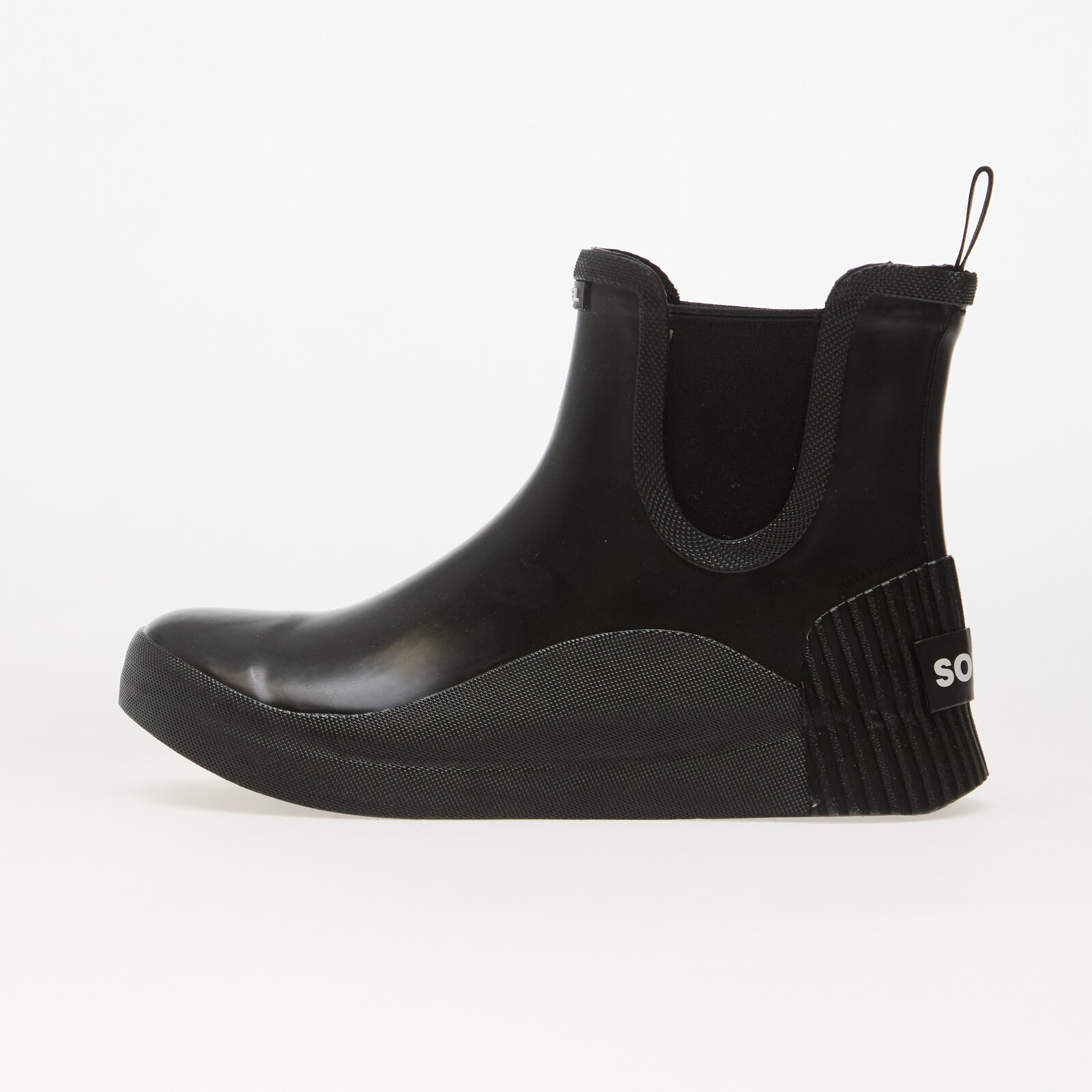 Sorel OUT N ABOUT™ IV CHELSEA RAIN WP Black, Sea Salt 8.5