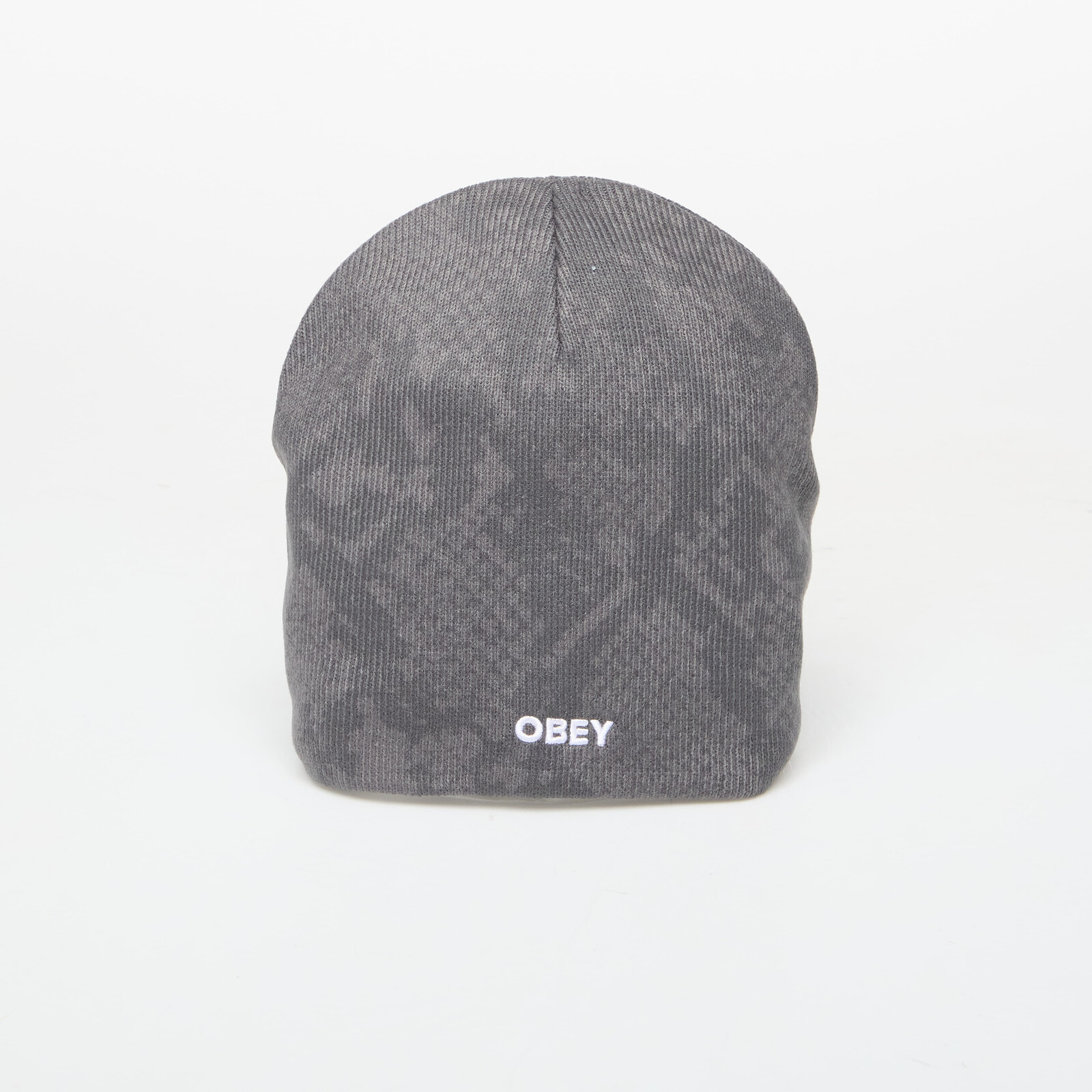 Obey Silo Beanie Snake Skin Multi Universal