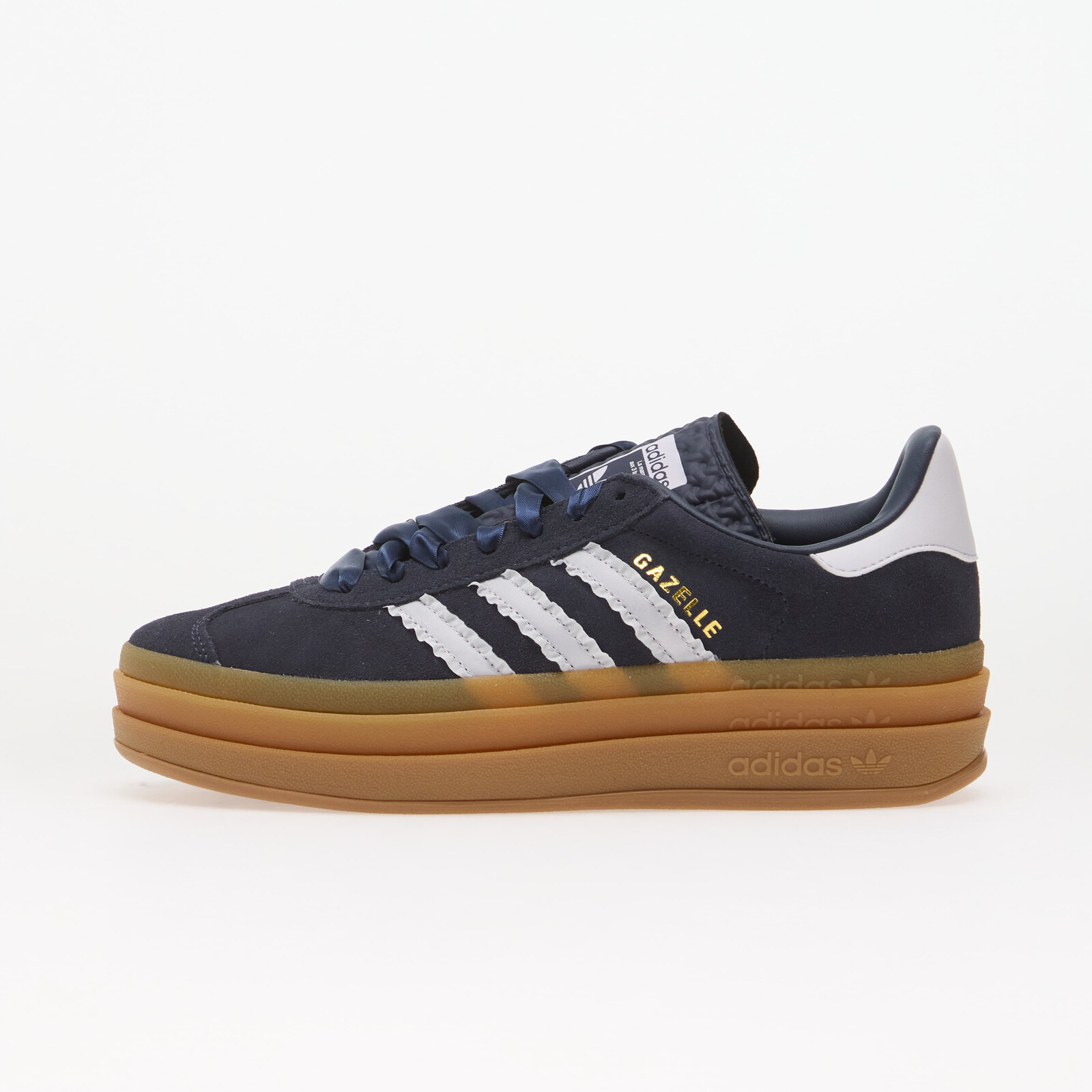 Sneakers adidas Gazelle Bold Kids Shadow Navy/ Frozen Purple/ Gold Metallic UK 6