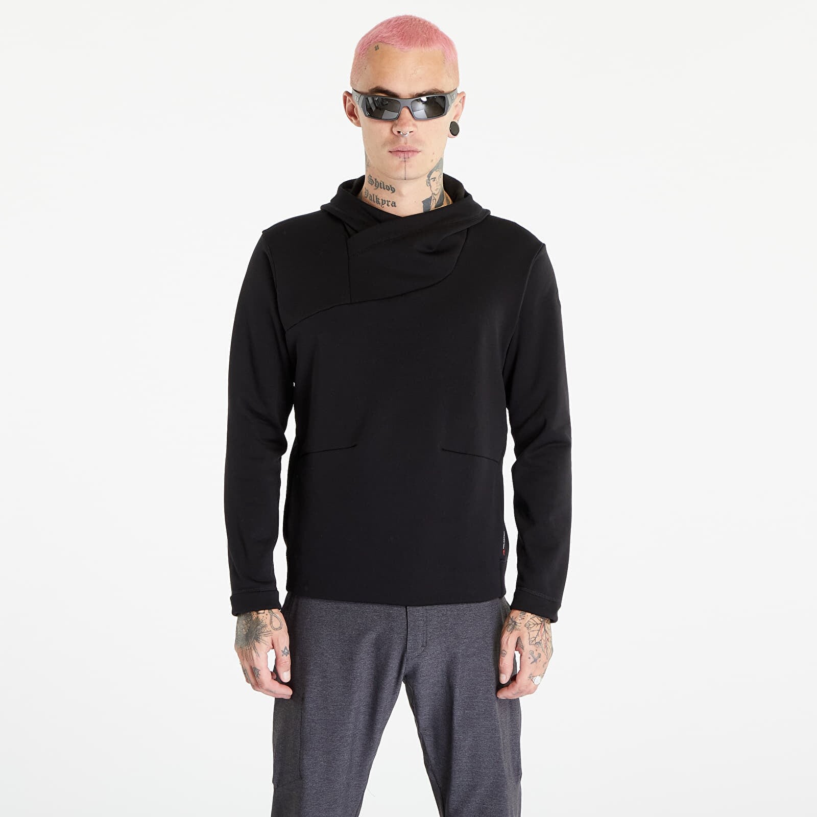 Sweatshirt Poutnik by Tilak Raven Hoodie PWS Black S
