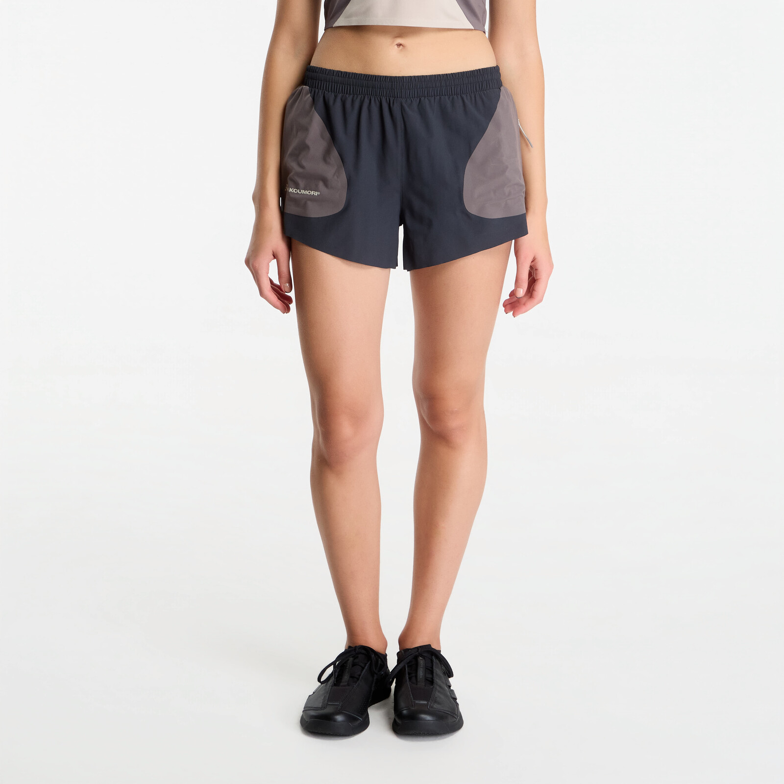 Shorts adidas x Hermanos Koumori Running Women Shorts Night Grey/ Charcoal M/3
