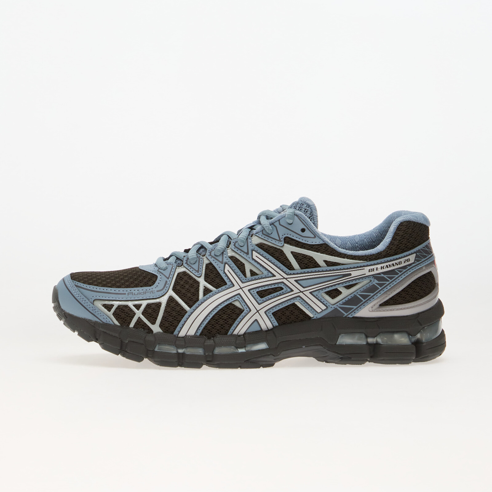 Sneakers Asics Gel-Kayano 20 Black Coffee/ Pure Silver UK 8