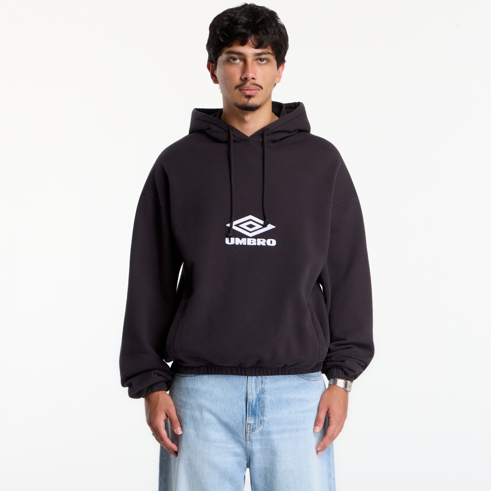 Sweatshirt Umbro Og Logo Mask Hoodie Washed Black L
